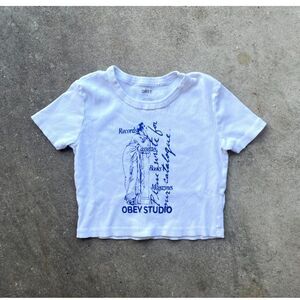 OBEY Catalogue Womens Crop Fitted Tee Tilly's Urban Outfitters Women S